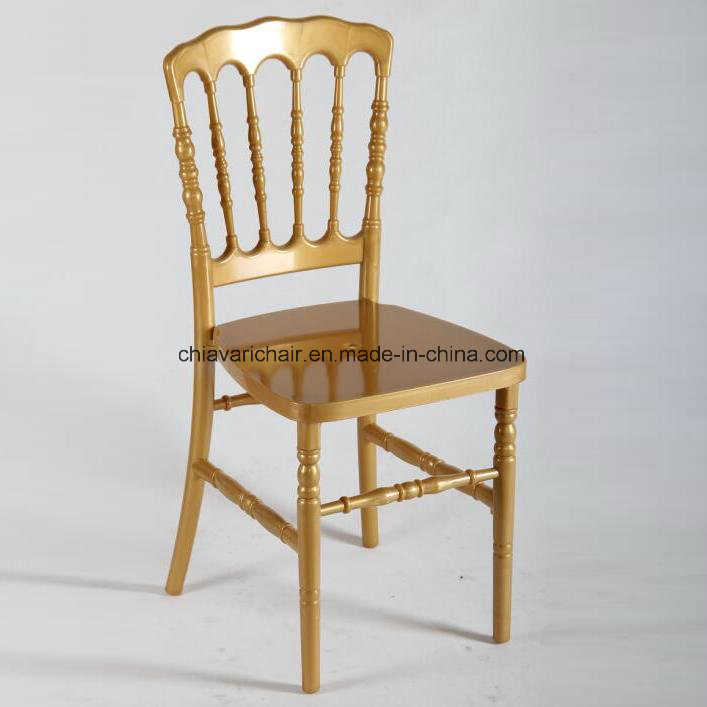 Golden Polycarbonate Resin Chairs Napoleon Wholesale