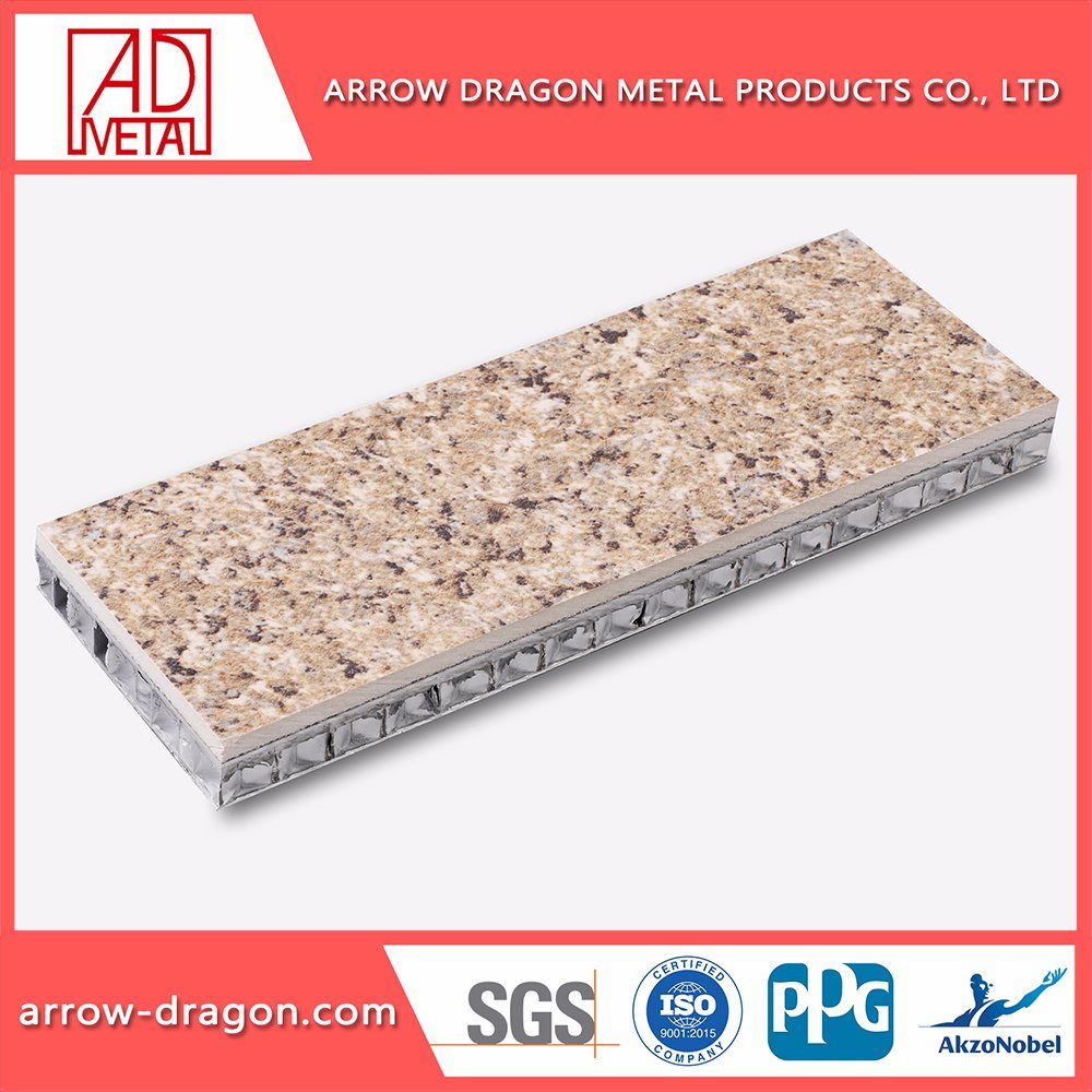 Limestone Easy Assemble Cost Effective Stone Veneer Aluminum Honeycomb Panels for Exterior Interior Wall Cladding