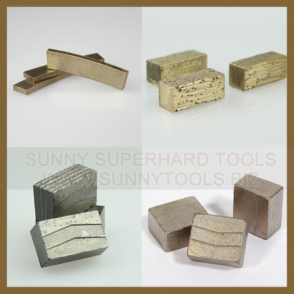 Diamond Segments for Stone Edge or Block Cutting