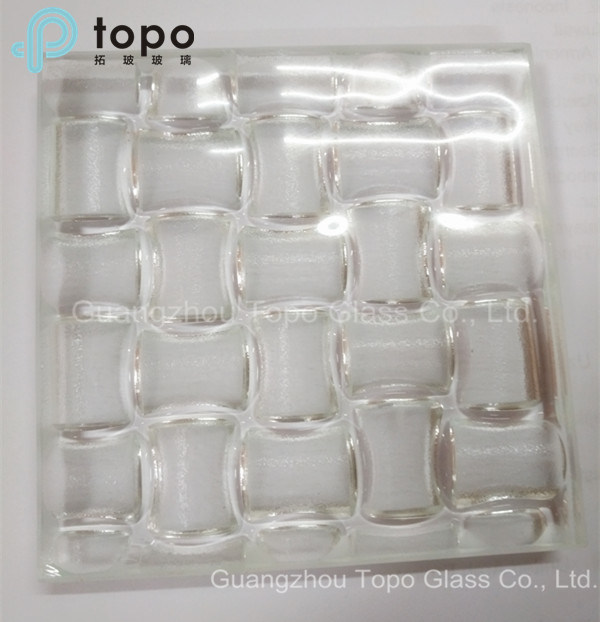 Pattern Rich Decorative Art Glass / Hot Melt Process Glass (A-TP)