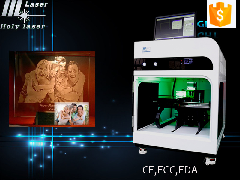 Hot Sales 3D Crystal Laser Engraving Machine