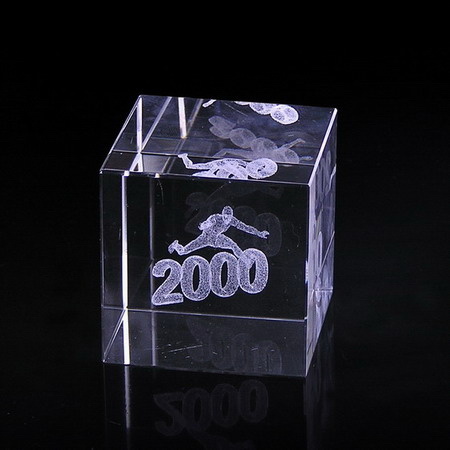 3D Laser Crystal Block Engraving Cube (JD-ND-002)