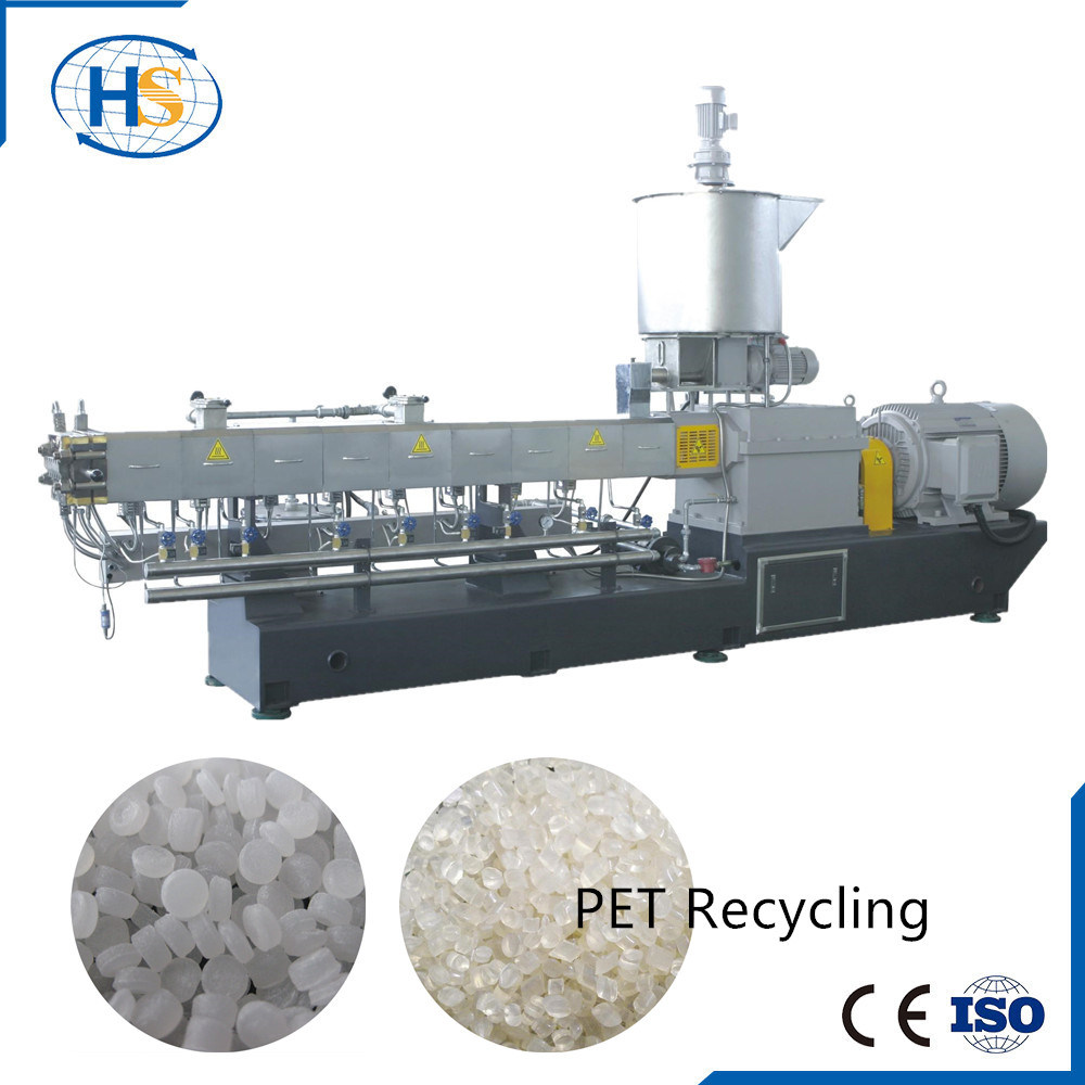 Nanjing Haisi Large Output Twin/Double Screw Extruder Manufacturer