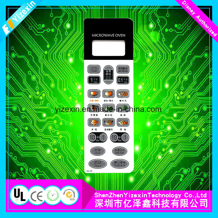 Embossed Poly Dometactile Keys Membrane Switch for Industry Used