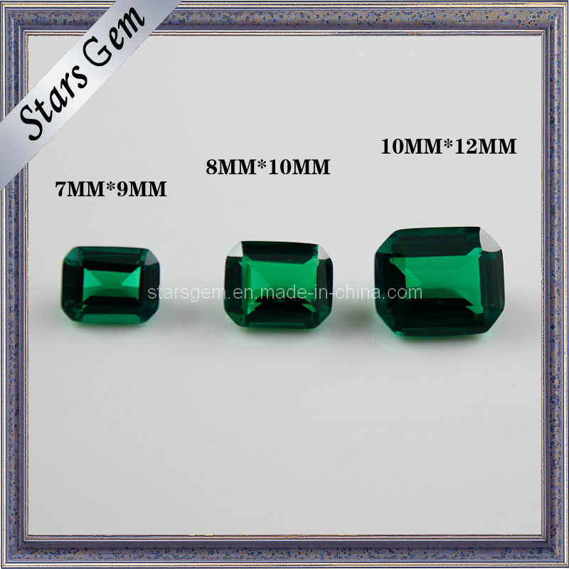 Classical Emerald Octagon Shape Cubic Zirconia for Jewellry