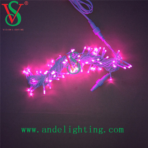2016 New Christmas Decoration PVC LED String Lights