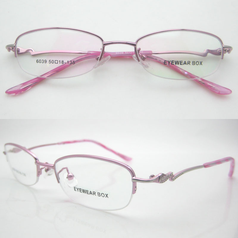 Fashion Woman Crystal Design Optical Eyeglasses Frame