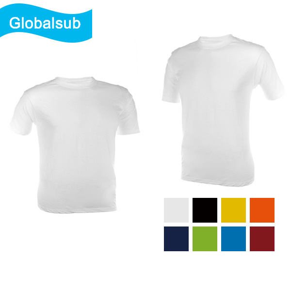 Blank White Sublimation Cotton Tee Shirt Printing