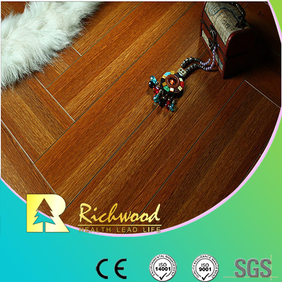 12.3mm AC4 Crystal Cherry Water Resistant Laminated Flooring