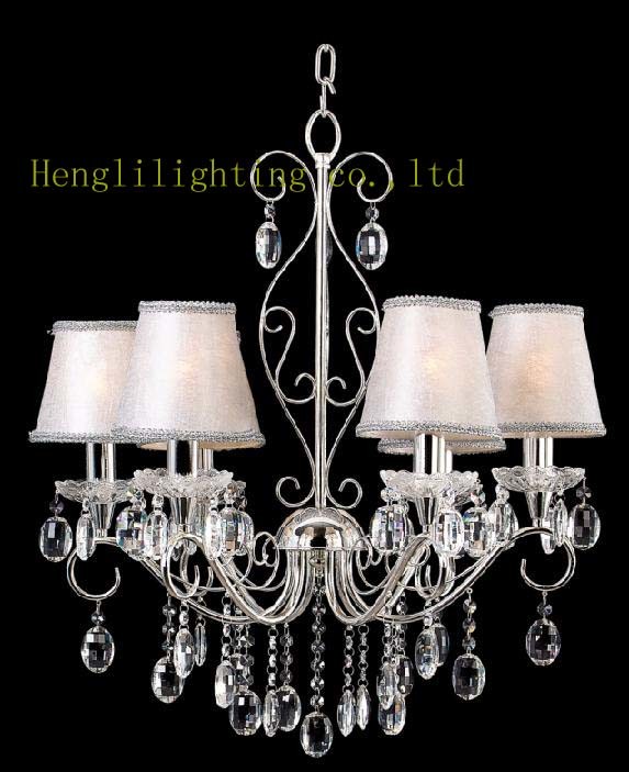 Cloth Shade Chandelier (HLH-22060-6)