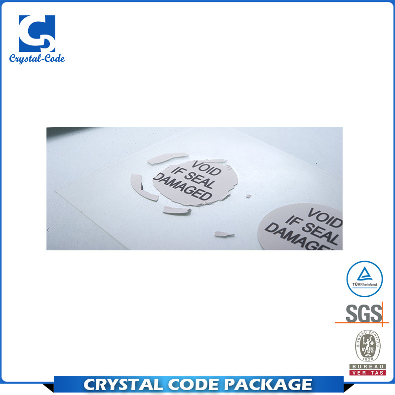 Permanent Adhesive Shipping Care Instructions Fragile Sticker Label
