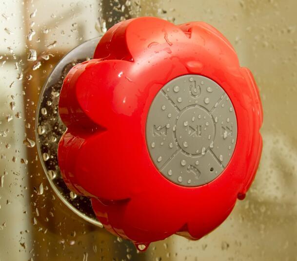 Wireless Flower Bathroom Waterproof Sound Suction Bluetooth Speaker