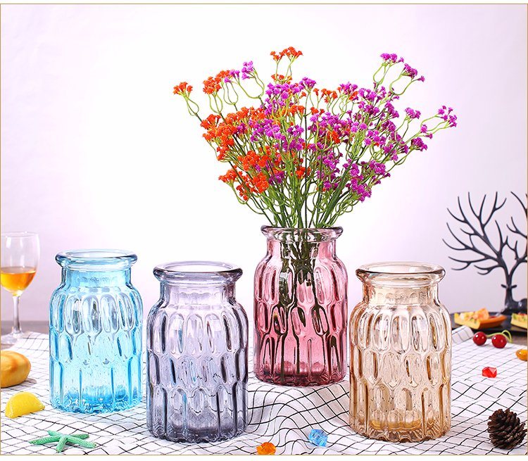 Wholesales Cheap Glass Vase Colorful