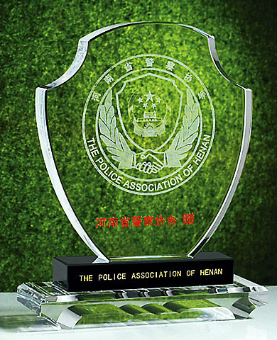 Customized Design Crystal Glass Trophy Award for Promotional Gifts