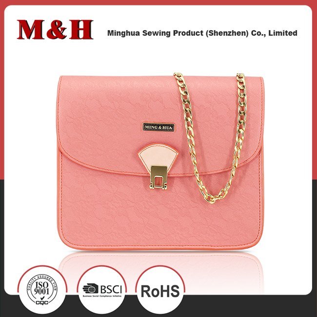 Exquisite Pink Women Designer PU Leather Handbags
