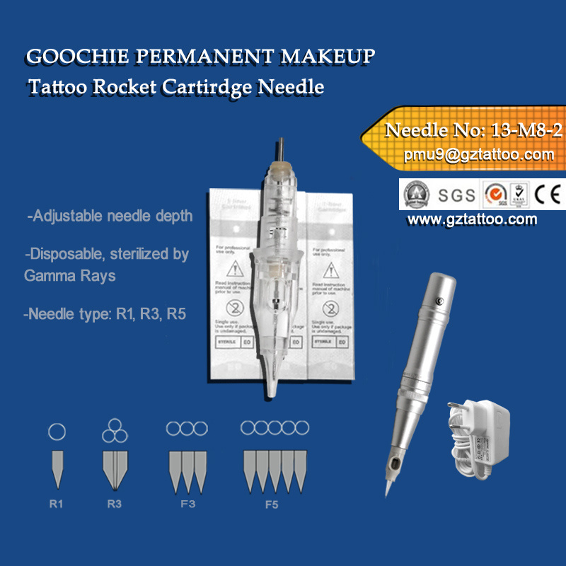 Crystal Cartridge Needle in Permanent Makedup Tattoo (No: 13-M8-2)