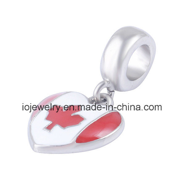 Canada Flag Charm for Pendant Necklace