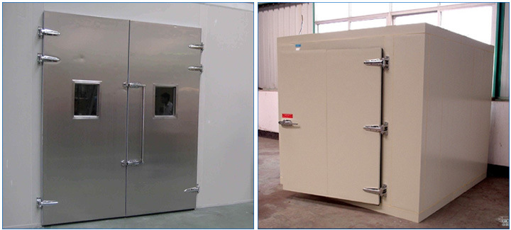 Stainless Steel Freezer Room/Cold Storage Sliding Door