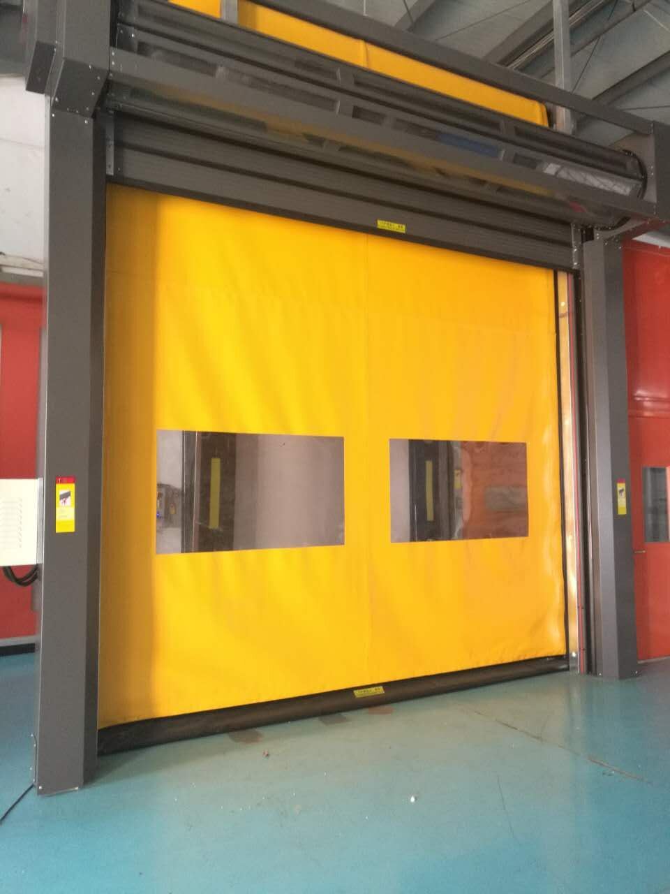Soft Recoverable Automatic PVC High Speed Rolling Shutter Rapid Door