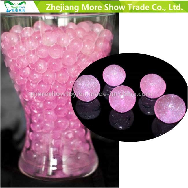 Pink Glitter Crystal Soil Water Beads Centrepieces Wedding Decorations