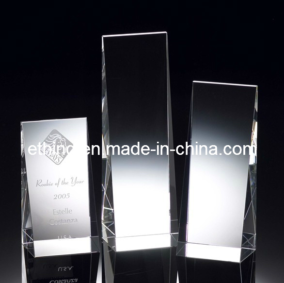 Crystal Winner's Wedge Award (10451)