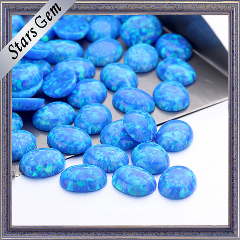 Excellent Quality Oval Cabochon Synthetic Opal