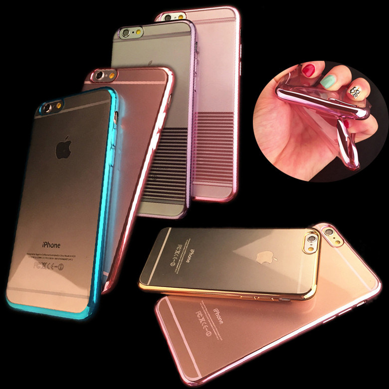 Professional vacuum Plating TPU Cell Phone Case for iPhone/Samsung