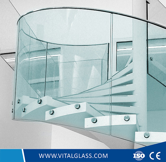 Clear Tempered Building Glass/Colored Float Glass/Toughened Bent Glass