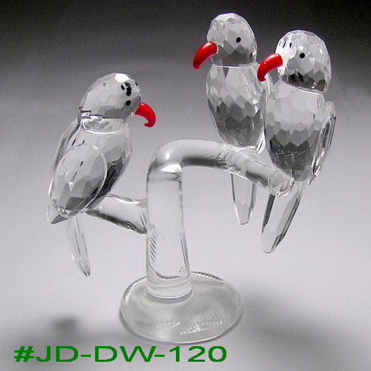 Colorful Handmade Modern Crystal Animal Figurines (JD-DW-120)