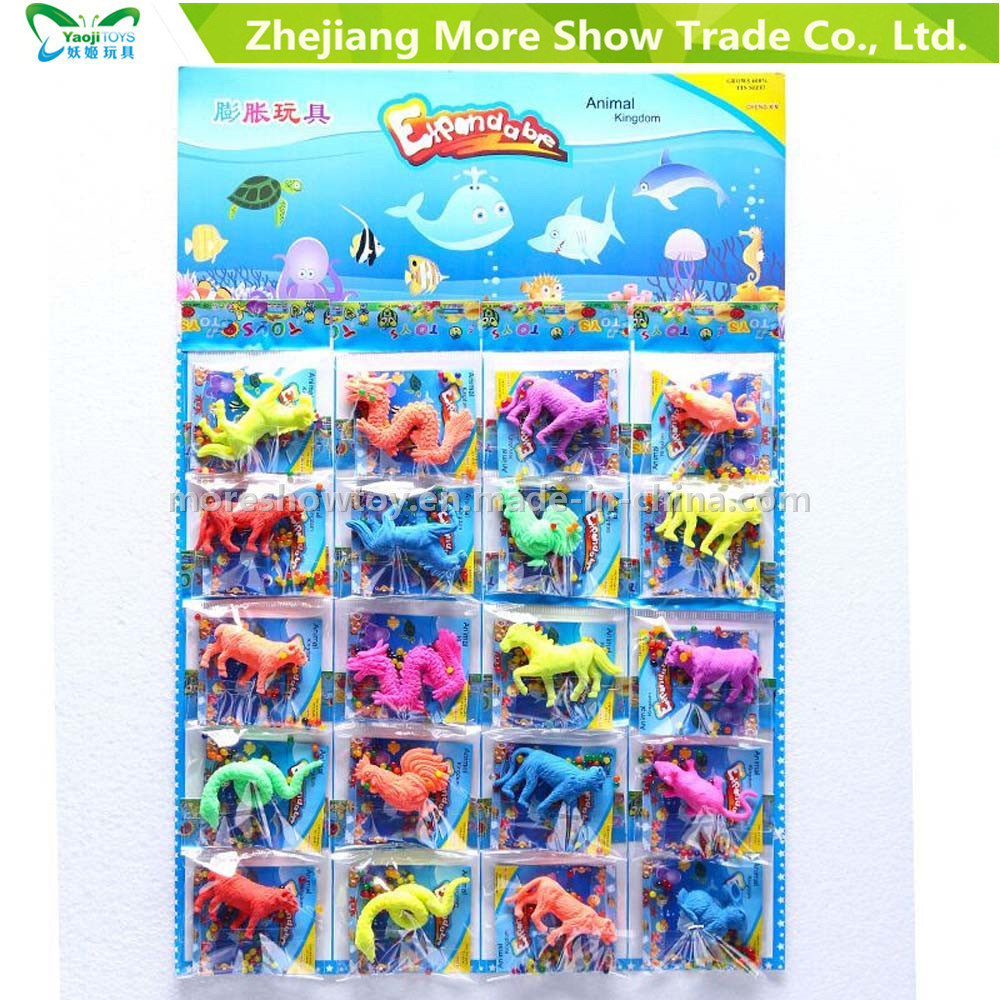 Colorful Crystal Soil with Growing Animals Water Growing Toys