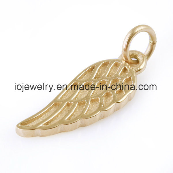 Feather Jewelry Charm for DIY Bracelet Pendant Necklace