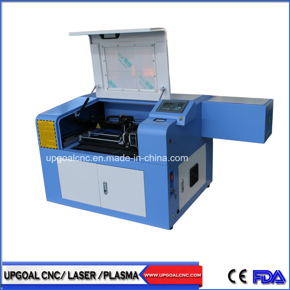 Small Mini 500* 400mm 60W CO2 Laser Engraving Cutting Machine with Rotary Axis