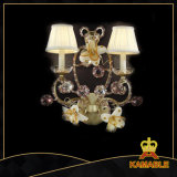 Hotel Luxurious Fancy Brass Wall Lamp (MB0909-2)