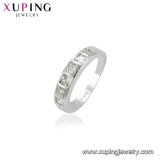 13476 Fashion Jewelry Platinum Open Ring in Five Point Stars Design