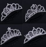 Little Princess Crystal Girls Hair Tiara Crown Hair Combs Hair Jewelry