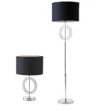 Modern Table and Floor Lamp with Crystal Decorative (WH-570)