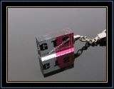 Color Printing Crystal Keychain for Promotion Gift (kc12)