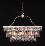 Low-Key Simplicity Clear Table Crystal Pendant Lamp (GD1090-3)