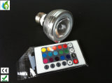 New RGB Bulbs Full Color 3W LED Crystal Stage Light Auto Rotating Stage Effect DJ Lamps