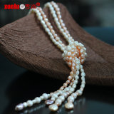 Fashion Jewelry Natural Fresh Water Baroque Pearl Long Necklace Design