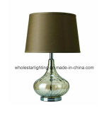Metal Glass Table Lamp (WHT-109)