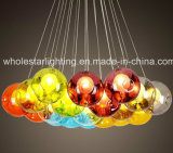 Modern Colorful Glass Chandelier Lamp (WHG-916)