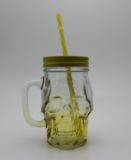 Hot Sell 160z Drinking Glass /Mason Jar with Handle