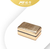 Customized Gold Croc Skin Wooden Electronic Packaging Box