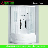 Sector White Finished Aluminium Alloy Frame Shower Cabin (TL-8852)