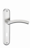304/201 Stainless Steel Hollow Tube Plate Door Handle (SS0405)