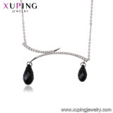 43913 Xuping New Designed Necklace, Crystals From Swarovski White Gold Jewelry