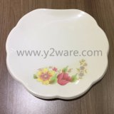 Hot Selling Decoration Irregular Shape Ceramic Dish and Plate