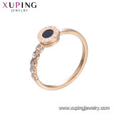 15117 Xuping Fashion Luxury Ring Lady Design Gemstone Ring Stainless Steel Ring