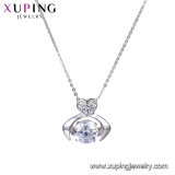 44705 Fashion Big Oval-Shaped Crystals From Swarovski Jewelry Zircon Necklace